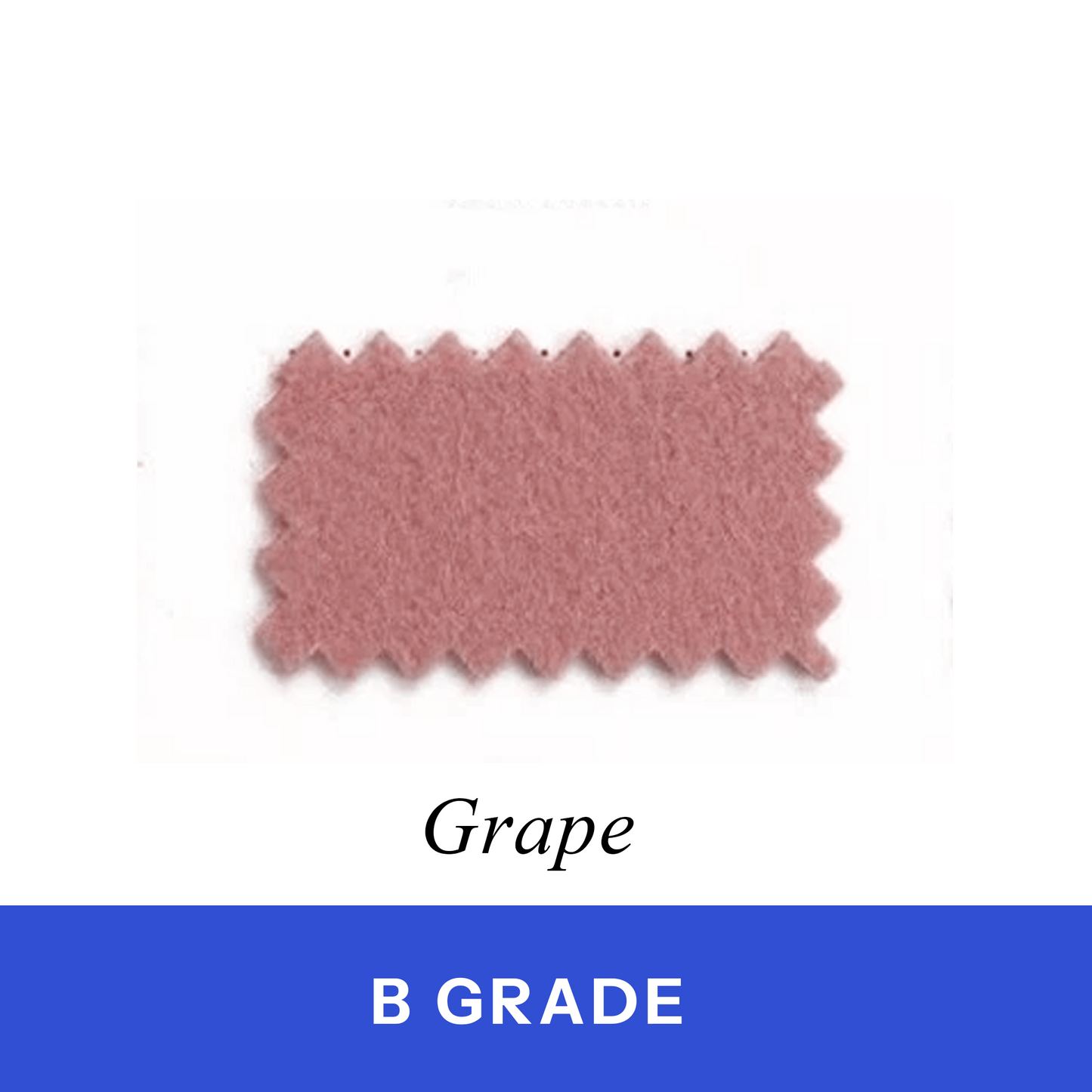 Grape Billiard Cloth 100% Wool (B Grade)