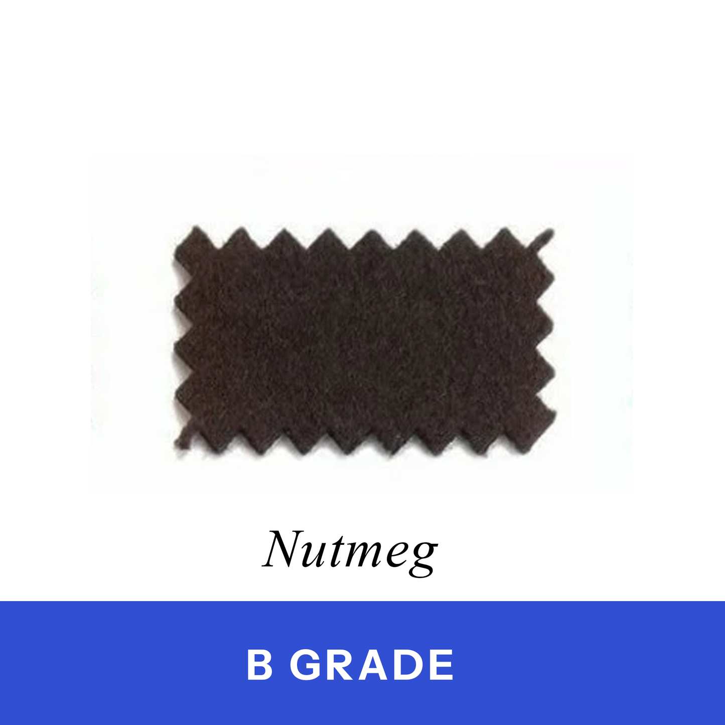 Nutmeg Billiard Cloth 100% Wool (B Grade)