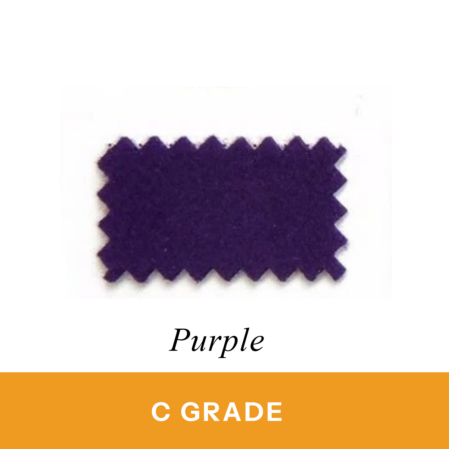 Purple Billiard Cloth 100% Wool (C Grade)
