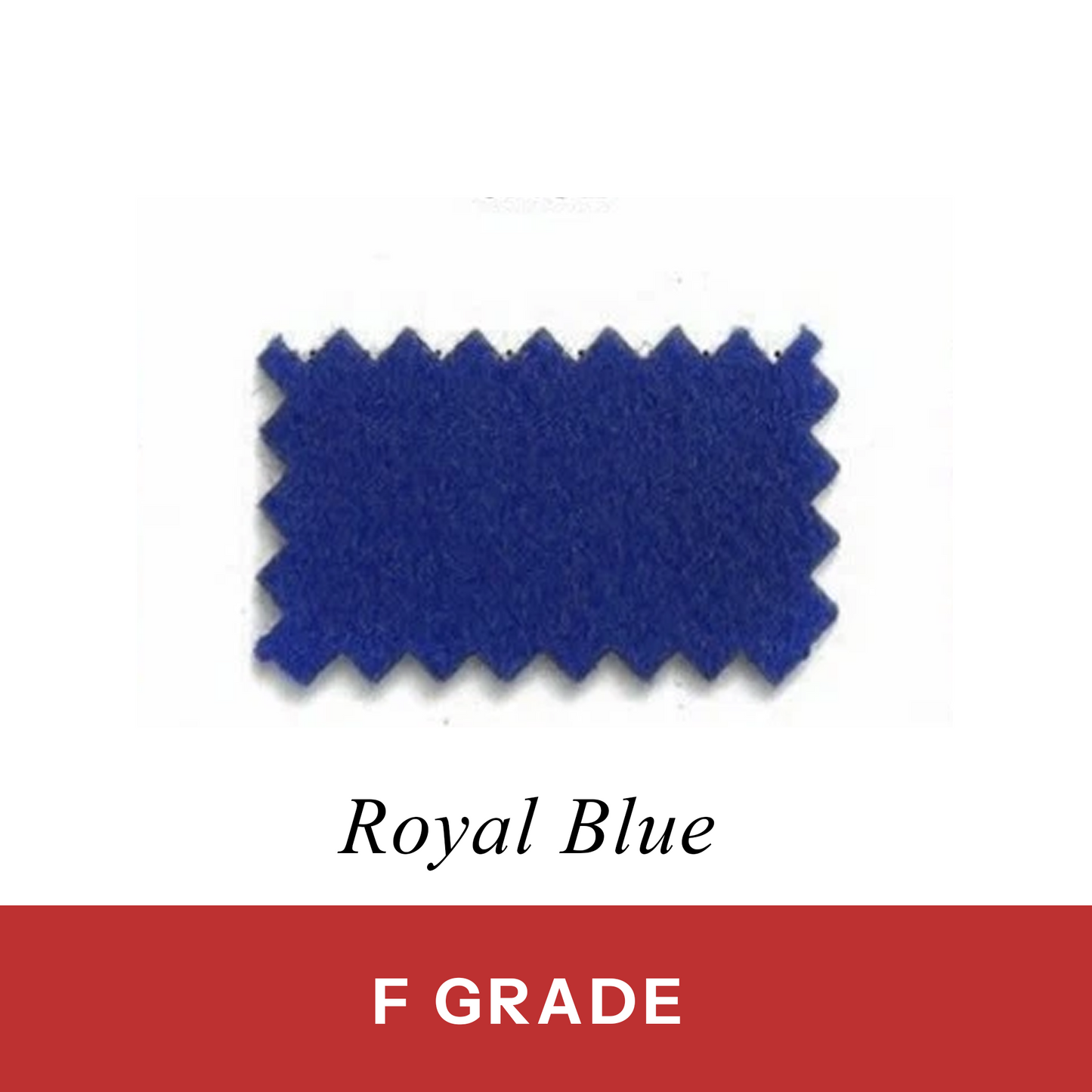 Royal Blue Billiard Cloth 100% Wool (F Grade)